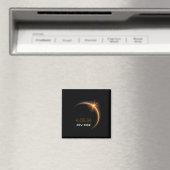 Solar Eclipse 2024 New York Totality Spring 4,08,2 Magnet (In Situ (Geschirrspüler))