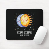 Solar Eclipse 2024 Niedlich Solar Eclipse Kids Boy Mousepad (Mit Mouse)