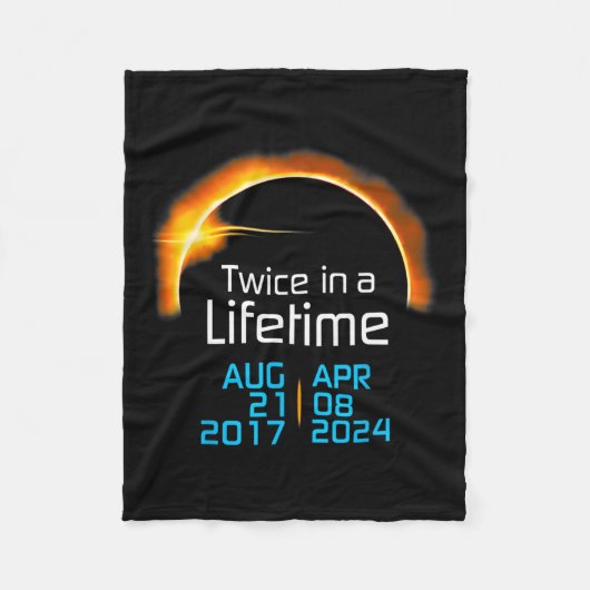 Solar Eclipse 2024 Niedlich Solar Eclipse Kinder K Fleecedecke (Vorderseite)