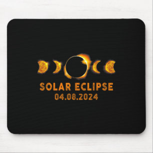 Solar Eclipse 2024 Niedlich Solar Eclipse Kinder K Mousepad