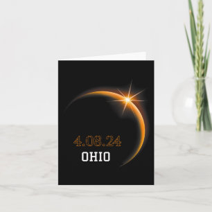 Solar Eclipse 2024 Ohio Totality Spring 4,08,24 Karte