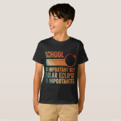 Solar Eclipse 2024 Shirt School Solar Eclipse I (Vorne ganz)
