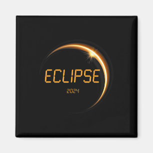Solar-Eclipse 2024 Solaranlage insgesamt 4,08,24 1 Magnet