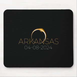 Solar Eclipse 2024 Staat Arkansas Total Solar Ecli Mousepad