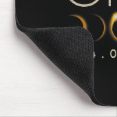 Solar Eclipse 2024 Staat Ohio Total Solar Eclipse Mousepad (Ecke)