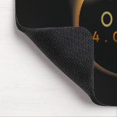 Solar Eclipse 2024 Staat Ohio Total Solar Eclipse Mousepad (Ecke)