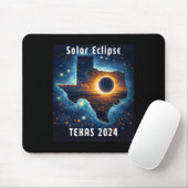 Solar Eclipse 2024 Starry Night Mousepad (Mit Mouse)