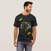 Solar Eclipse 2024 T-Shirt (Vorne ganz)
