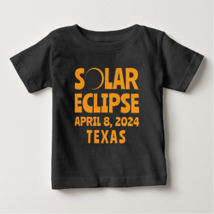 Solar Eclipse 2024 Texas Baby T-shirt