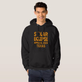 Solar Eclipse 2024 Texas Hoodie (Vorne ganz)