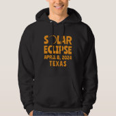 Solar Eclipse 2024 Texas Hoodie (Vorderseite)