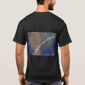 Solar Eclipse 2024 Unisex T - Shirt (Rückseite)