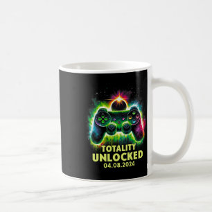 Solar Eclipse 2024 Videospiel Kaffeetasse