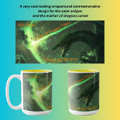 Solar Eclipse 2024 Zweifarbige Tasse