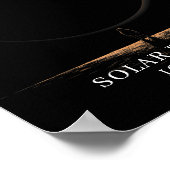 Solar Eclipse 2026 Iceland Celestial Poster (Ecke)