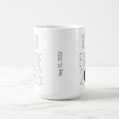 Solar Eclipse 2026 Kaffeetasse (Mittel)