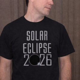 Solar Eclipse 2026 T-Shirt
