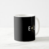Solar Eclipse 4.08.24 2024 Erwachsene Kinder Ameri Kaffeetasse (VorderseiteRechts)