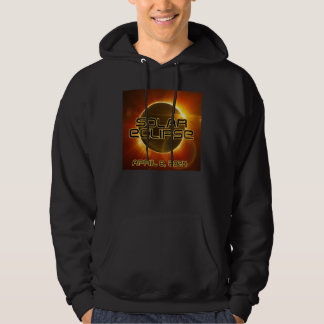 Solar Eclipse 8. April 2024 Hoodie