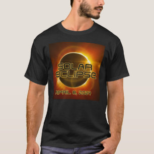 Solar Eclipse 8. April 2024 T-Shirt