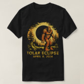 Solar-Eclipse 8. April 2024 T-Shirt (Design vorne)