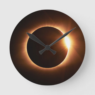 Solar Eclipse Acrylic Clock Runde Wanduhr
