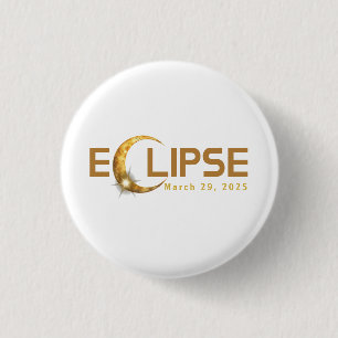 Solar Eclipse American Event 3.29.2025 Button