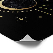 Solar Eclipse American Total Solar Eclipse Path of Poster (Ecke)