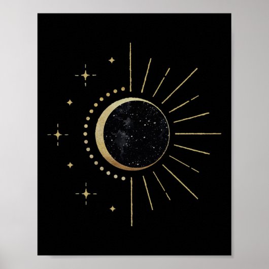 Solar Eclipse American Total Solar Eclipse Path of Poster (Vorne)