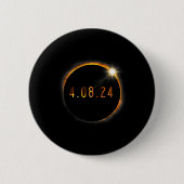 Solar Eclipse American Totality Spring 40824 Button (Vorderseite)