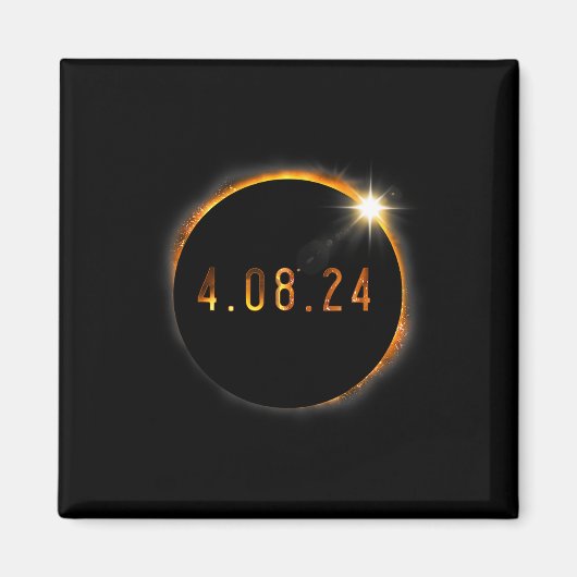 Solar Eclipse American Totality Spring 40824 Magnet (Vorne)