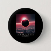 Solar Eclipse April 2024 04,08,24 Button (Vorderseite)