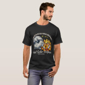Solar Eclipse April 2024 Sun wird getaucht T-Shirt (Vorne ganz)