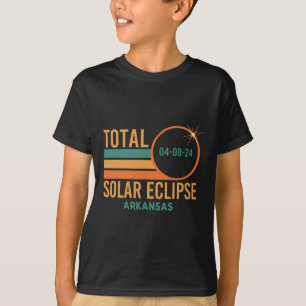 Solar Eclipse Arkansas 8. April 2024 Totalität T-Shirt