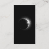 Solar-Eclipse-Astronomie insgesamt Visitenkarte (Vorderseite)