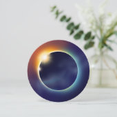 Solar-Eclipse | Astronomie-Star-Party Einladung (Stehend Vorderseite)