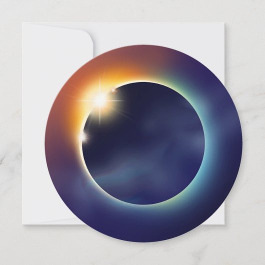 Solar-Eclipse | Astronomie-Star-Party Einladung (Vorderseite)