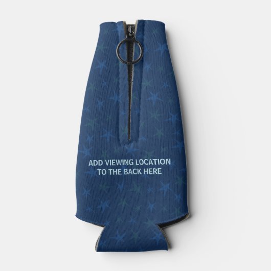 Solar Eclipse August 21 2017 American Funny Flaschenkühler (Rückseite)