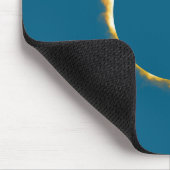 Solar Eclipse August 21 2017 Illustration Mousepad (Ecke)