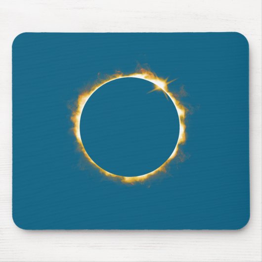 Solar Eclipse August 21 2017 Illustration Mousepad (Vorne)