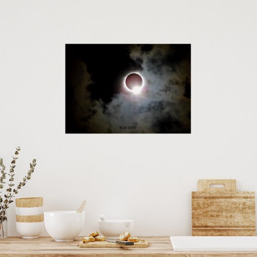 Solar Eclipse August 21. 2017 Poster (Küche)