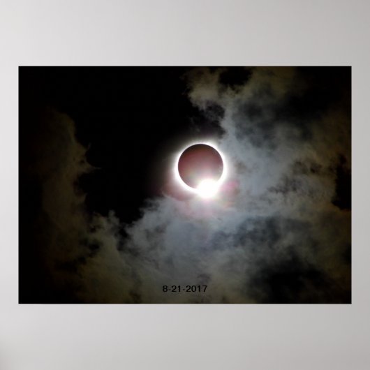 Solar Eclipse August 21. 2017 Poster (Vorne)