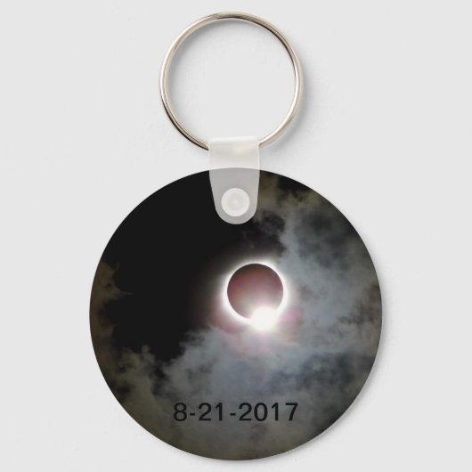 Solar Eclipse August 21. 2017 Schlüsselanhänger (Vorderseite)