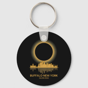 Solar Eclipse Buffalo New York Souvenir Totality Schlüsselanhänger