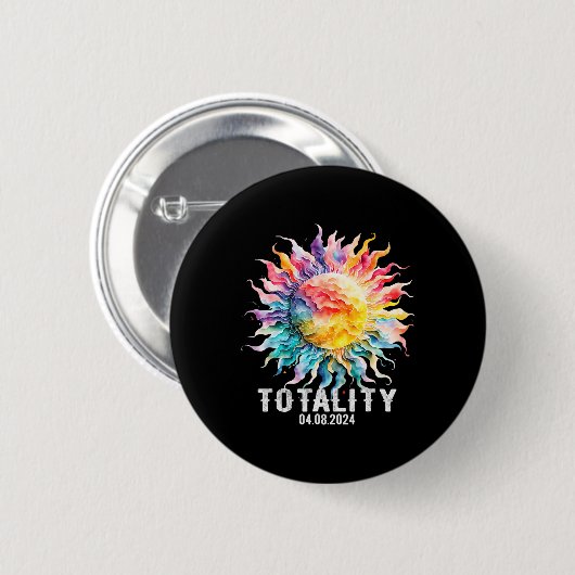 Solar-Eclipse Button (Vorne & Hinten)