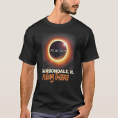 Solar Eclipse Carbondale Illinois IL T-Shirt (Vorderseite)