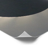 Solar Eclipse Closeup Poster (Ecke)