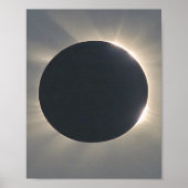 Solar Eclipse Closeup Poster (Vorne)