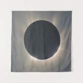 Solar Eclipse Closeup Wandteppich (Vorderseite (Horizontal))