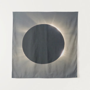 Solar Eclipse Closeup Wandteppich